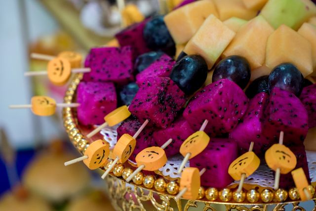 halloween fruit sticks